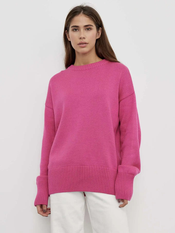 Abigail | Women’s Winter Sweater with Ribbed Cuffs - Image 5