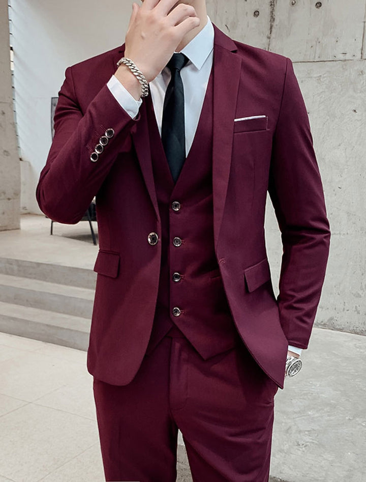 Men's 3-Piece Wedding Suit