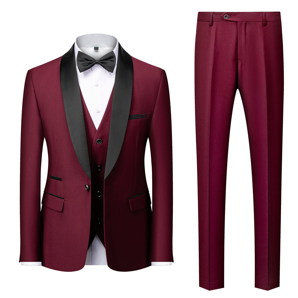 Men's 3-Piece Wedding Suit