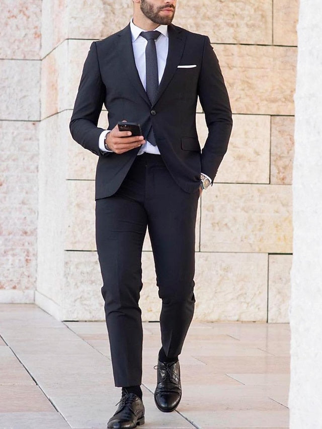 Men's 2-Piece Wedding Suit