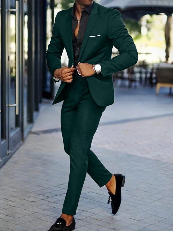 Men's 2-Piece Wedding Suit