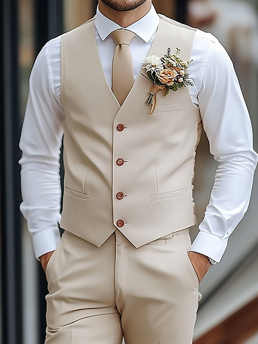 Men's 2-Piece Wedding Suit in as pic