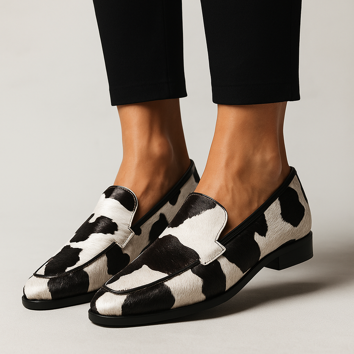 Margot | Black Modern Loafers - Image 2