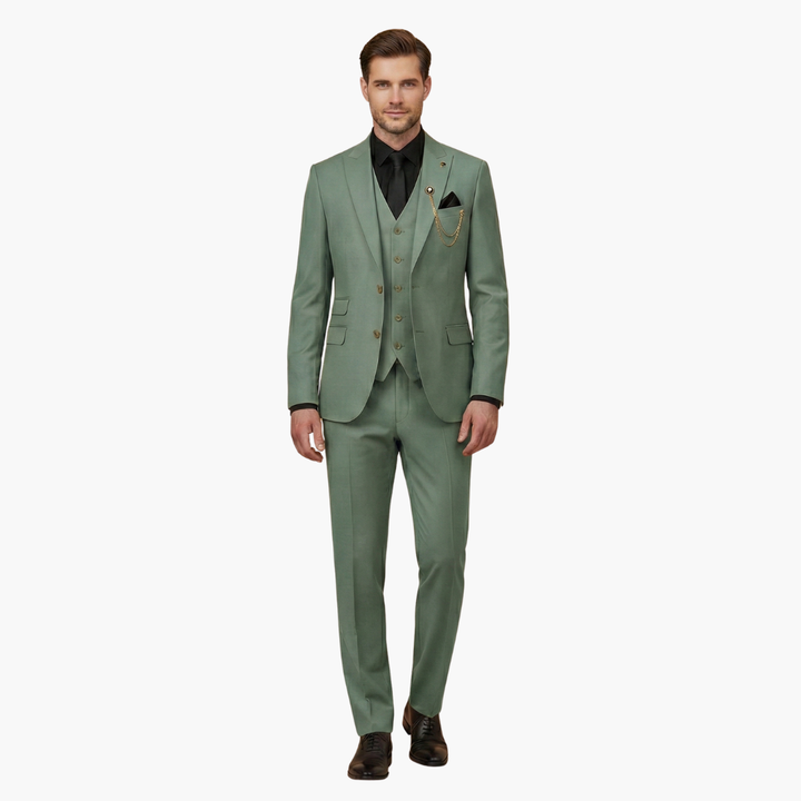 Caleb | Men's Slim Fit Three Piece Formal Suit