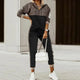 Nova | Women's Modern Casual Zipper Top Tracksuit - Image 2