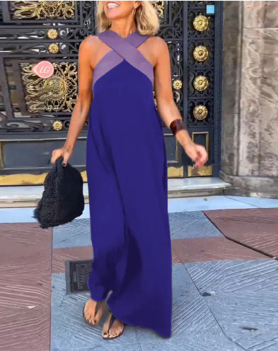Women's Wrap Dress — Crossover Cut Lightweight Summer Dress