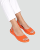 Women's Platform Wedge Sandals - Open Toe, Orthopaedic Footbed, UK 3-8
