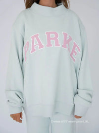 Mint with Pink Letters