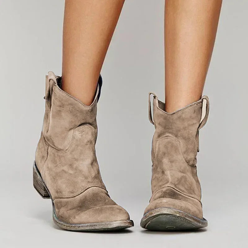 Paloma | Vintage Western Ankle Boots - Image 6