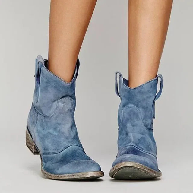 Paloma | Vintage Western Ankle Boots - Image 8