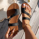 Women's Flat Sandals - Slip On, Comfort Footbed, Sizes UK 3-8