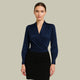 Sophia | Women’s Elegant V-Neck Satin Blouse - Image 1