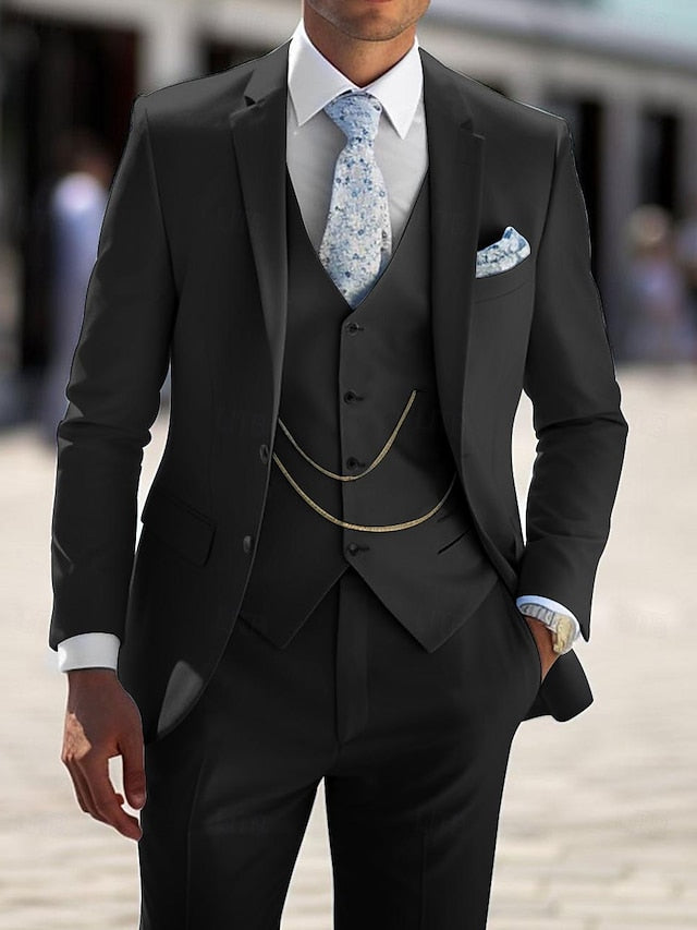 Men's 3-Piece Wedding Suit