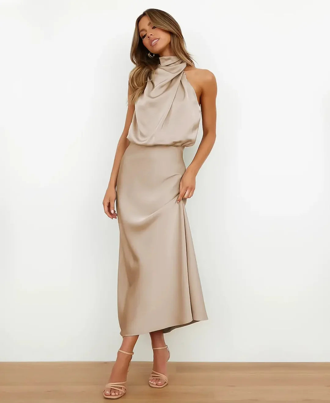 Solène | Elegant Midi Dress - Image 1