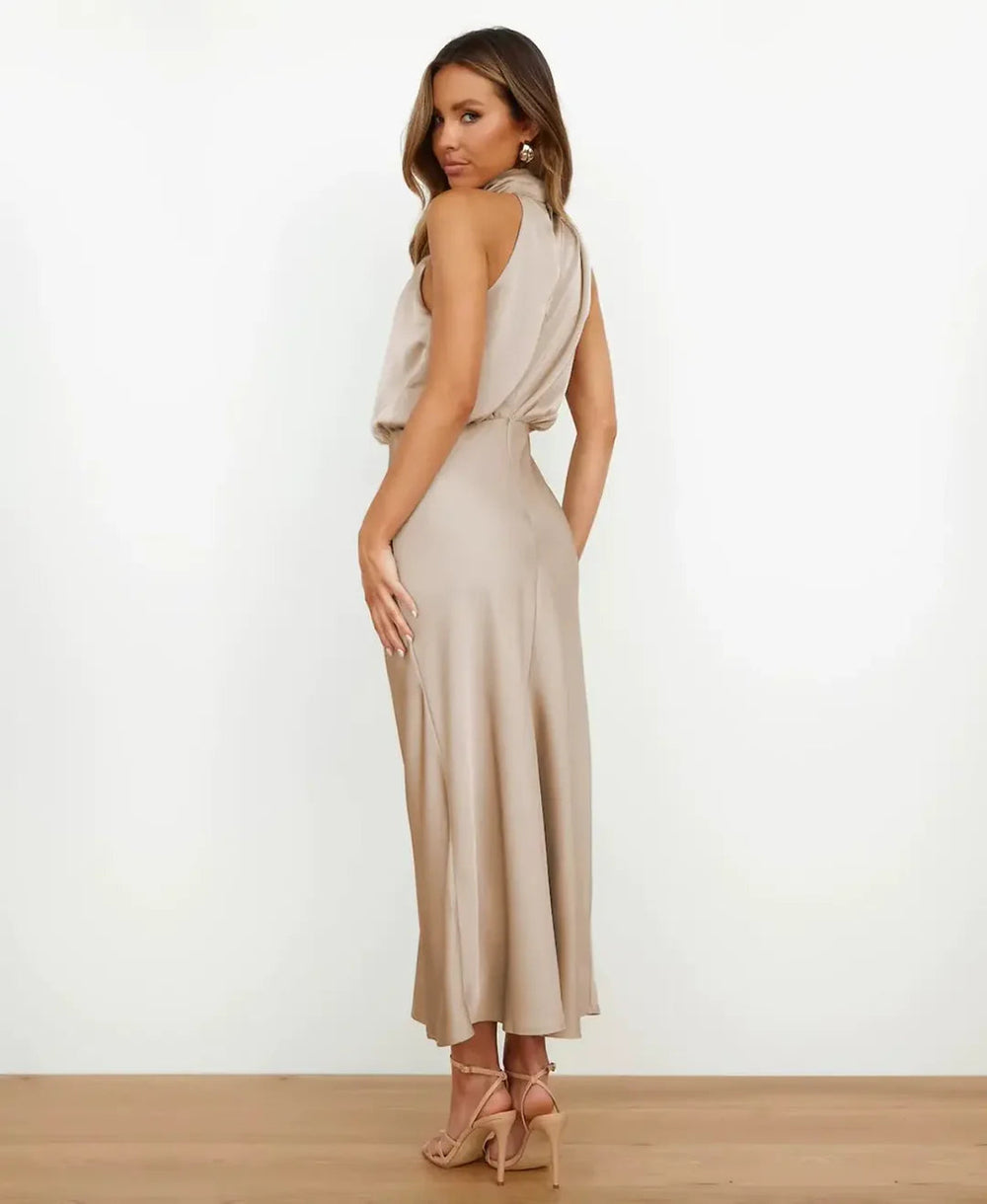 Solène | Elegant Midi Dress - Image 2