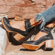 Verona | Vintage Strappy Ankle Strap Heels - Image 14