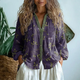 Women's Linen Blouse - Button Down, Long Sleeve, Relaxed Fit, 3 Colours