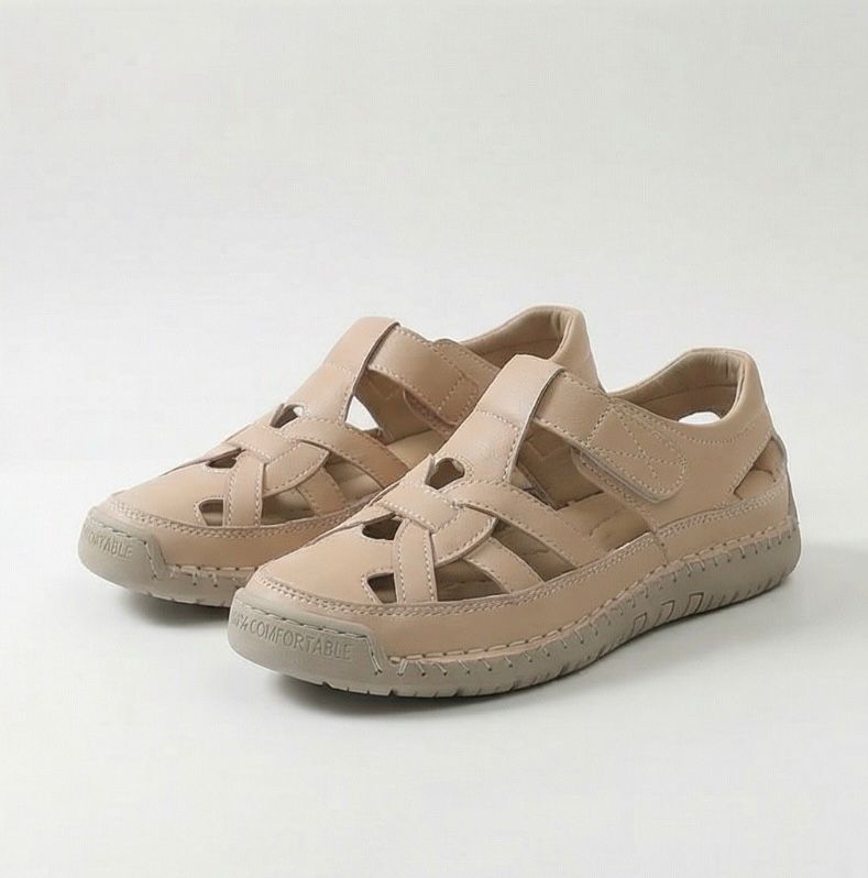 Women's woven non-slip summer sandals