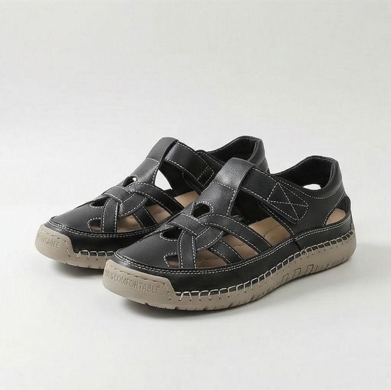 Women's woven non-slip summer sandals