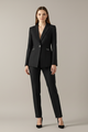 Women Blazer Set with One Button and Straight Trousers - Image 6