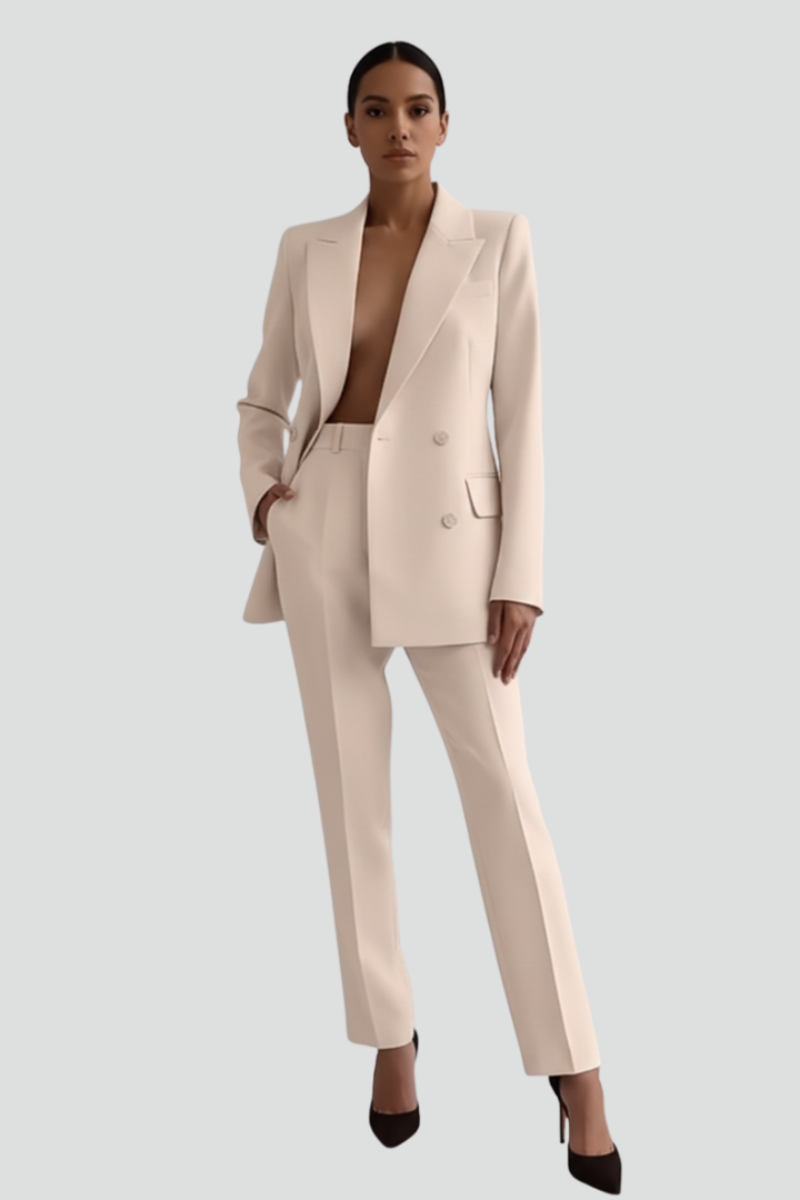 Women’s Blazer and Trousers Set with Long Sleeves - Image 6