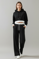 Women’s Two-Piece Set with Hoodie and Wide Trousers - Image 2
