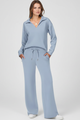 Women’s Two-Piece Set with V-Neck Top and Drawstring Trousers - Image 2