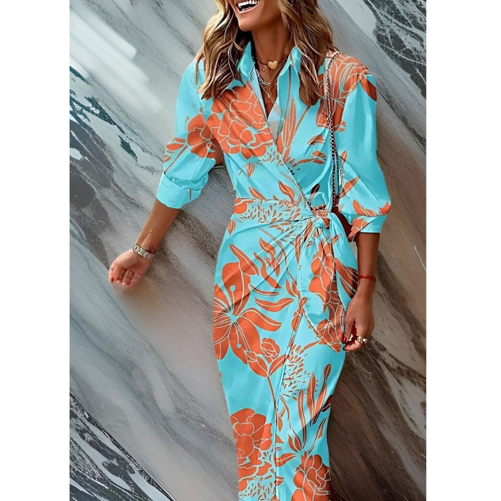 Emery | Women's Elegant Wrap Dress - Image 8