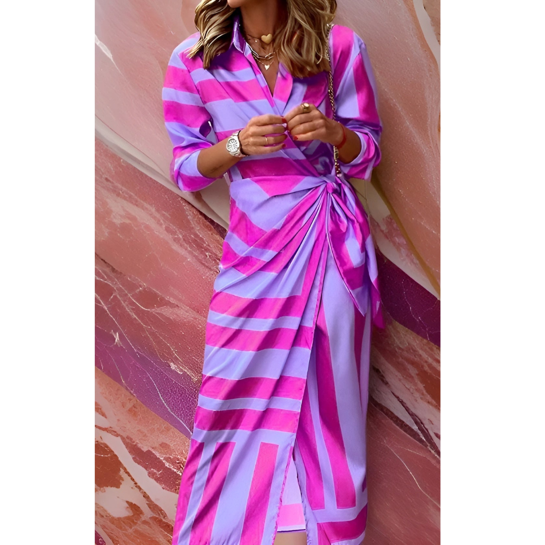 Emery | Women's Elegant Wrap Dress - Image 5