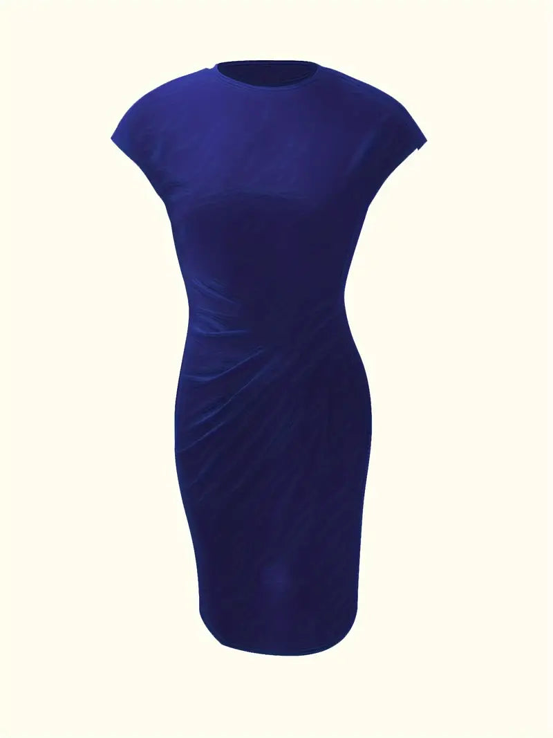 Katie | Women’s Classic Short Sleeve Bodycon Dress - Image 18
