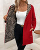 Aleah | Reversible Coat with Leopard Print - Image 1