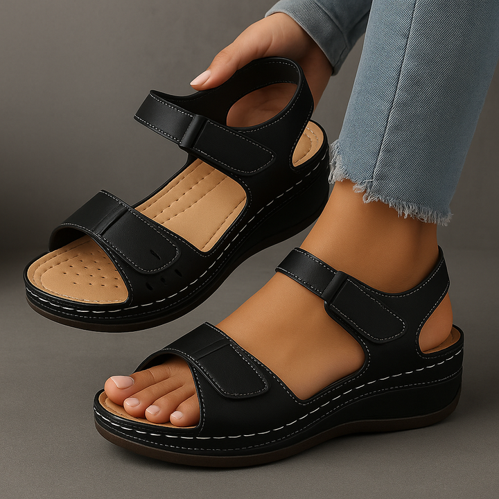 Nina | Wedge Heel Comfort Sandals - Image 10