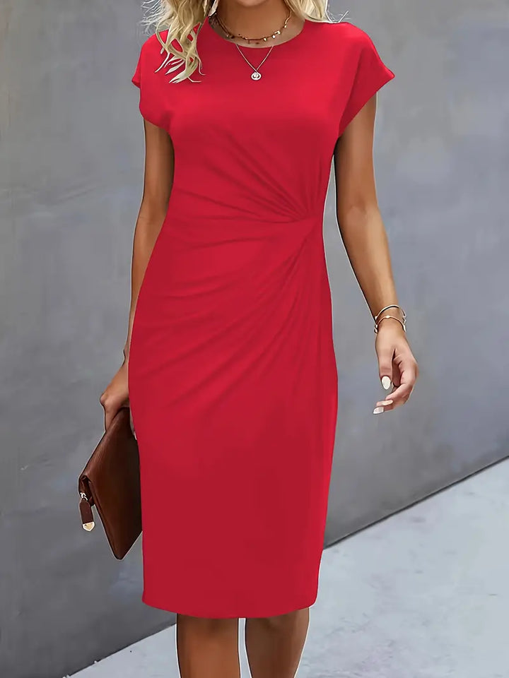 Katie | Women’s Classic Short Sleeve Bodycon Dress - Image 4
