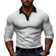 Ivan | Men's Knit Long Sleeve Polo Shirt