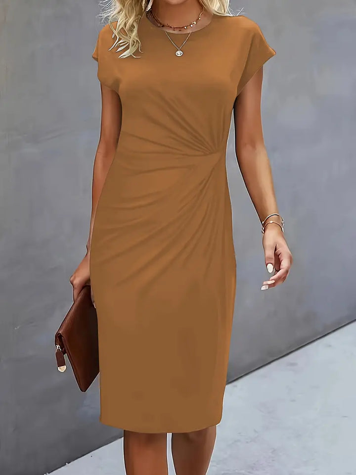 Katie | Women’s Classic Short Sleeve Bodycon Dress - Image 10
