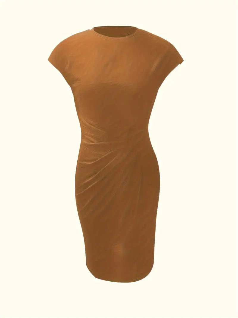 Katie | Women’s Classic Short Sleeve Bodycon Dress - Image 12