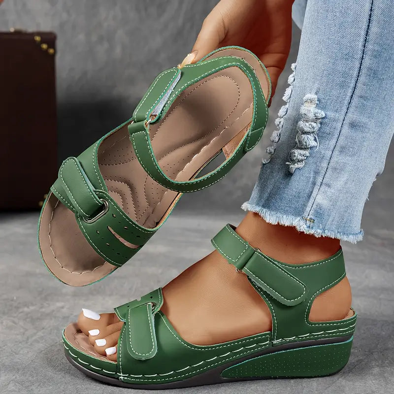 Nina | Wedge Heel Comfort Sandals - Image 2