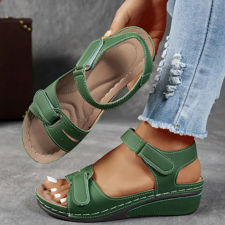 Nina | Wedge Heel Comfort Sandals - Image 2