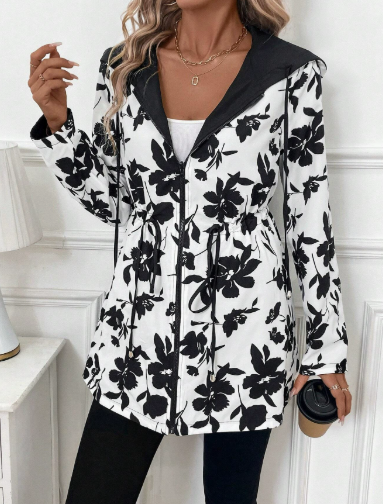 Aleah | Reversible Coat with Leopard Print - Image 3
