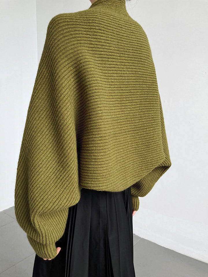 Women's ribbed knit open front bolero cardigan with long sleeves