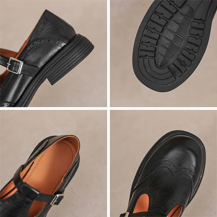 Nina | Elegant Vegan Leather Mary Jane Sandal