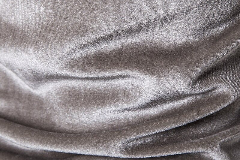 Men's long-sleeve velour hoodie with drawstring hood and kangaroo pocket