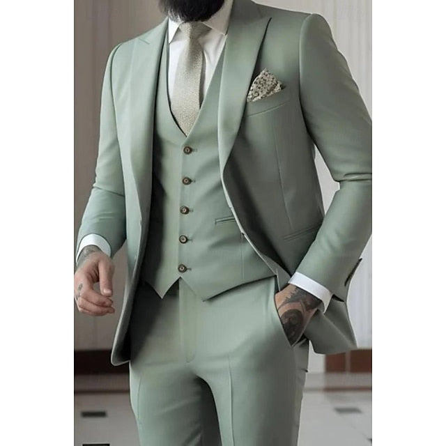 Men's 3-Piece Wedding Suit