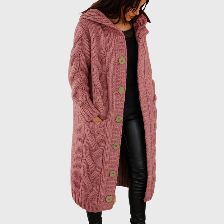 Cadence | Elegant Cosy Coat for Women - Image 2
