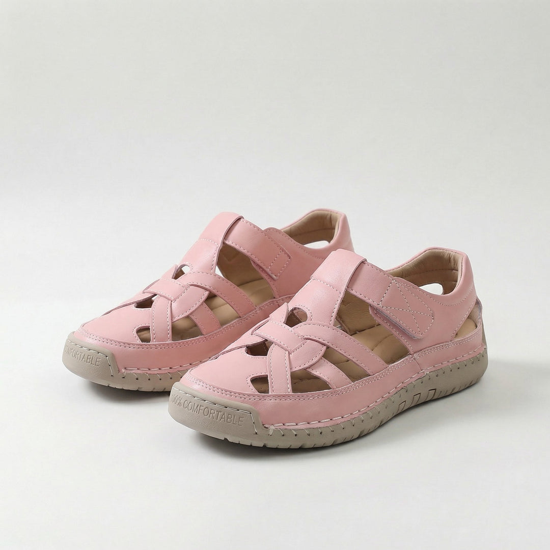 Women's woven non-slip summer sandals