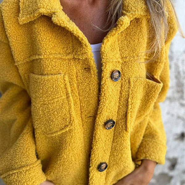 Women's Lapel Collar Short Jacket