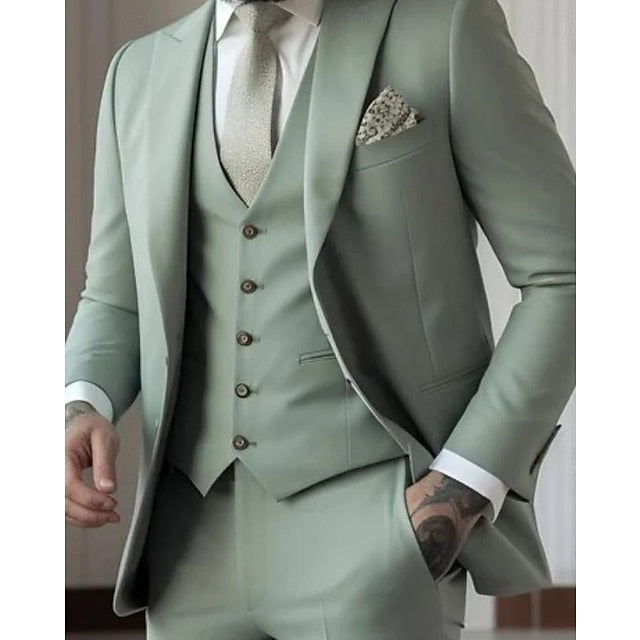Men's 3-Piece Wedding Suit