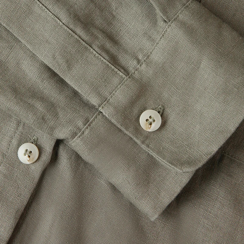 Women's Cropped Oversized Button-Down Shirt — Collared Summer Top