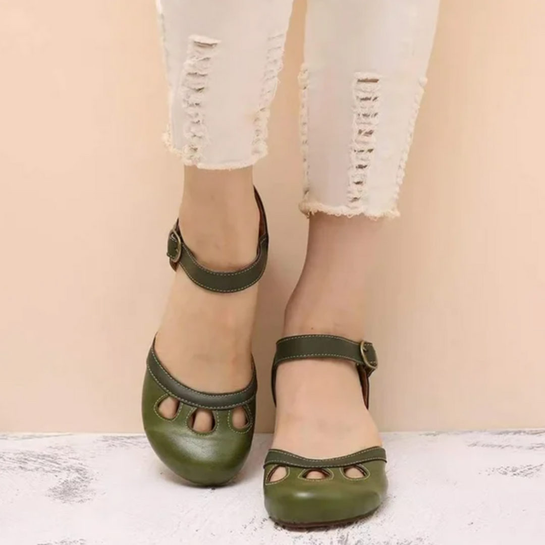 Patti | Comfortable Low-Heeled Sandals - Image 1